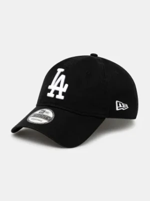 New Era czapka z daszkiem bawełniana Washed 920 LA kolor czarny z aplikacją 60579077