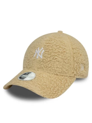 New Era Czapka z daszkiem Borg New York Yankees 9FORTY 60580741 Beżowy