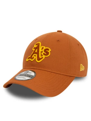 New Era Czapka z daszkiem Boucle 920 Athletics 60435078 Brązowy