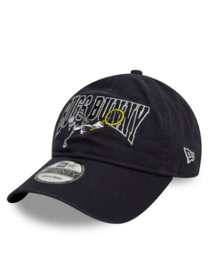 New Era Czapka z daszkiem Bugs Bunny Warner Brothers Washed 9TWENTY 60595280 Granatowy