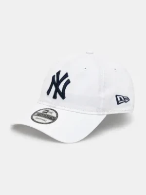 New Era czapka z daszkiem CC 920 NYY kolor biały gładka 60235299