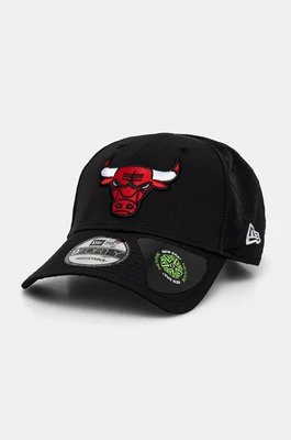 New Era czapka z daszkiem CHICAGO BULLS kolor czarny z aplikacją 60565234