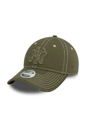 New Era Czapka z daszkiem Distressed 9Twenty 60565241 Khaki