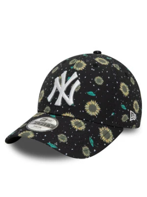 New Era Czapka z daszkiem Kids Floral Aop 940 Ne 60503478 M Czarny