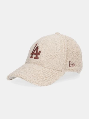 New Era czapka z daszkiem kolor beżowy 60691229