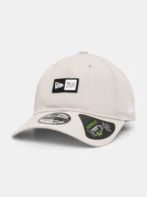 New Era czapka z daszkiem kolor beżowy gładka 60565319