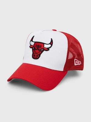 New Era czapka z daszkiem kolor biały z aplikacją CHICAGO BULLS 60348855.WHIFDRFDR-WHIFDRFDR