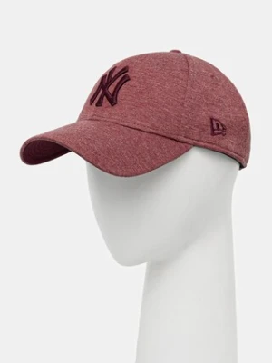New Era czapka z daszkiem kolor bordowy melanżowa NEW YORK YANKEES 60348848.MRNWHI-MRNWHI