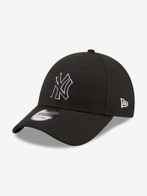 New Era czapka z daszkiem kolor czarny z aplikacją 60184647
