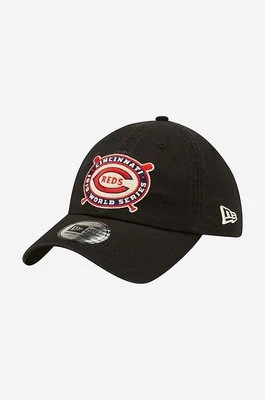 New Era czapka z daszkiem kolor czarny z aplikacją 60222288-CZARNY