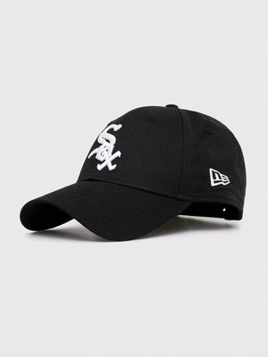 New Era czapka z daszkiem kolor czarny z aplikacją CHICAGO WHITE SOX