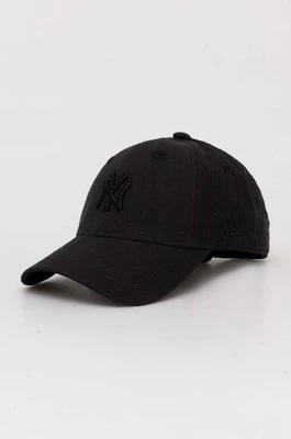 New Era czapka z daszkiem kolor czarny z aplikacją NEW YORK YANKEES