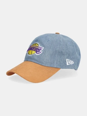New Era czapka z daszkiem kolor niebieski 60691088