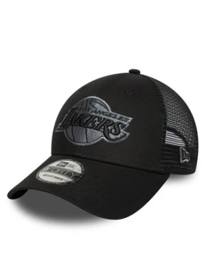 New Era Czapka z daszkiem LA Lakers NBA Black 9FORTY 60667432 Czarny