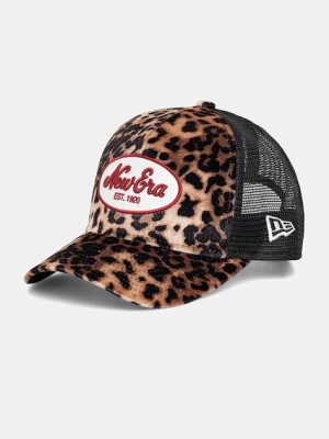New Era czapka z daszkiem LEOPARD MC AF TRUCKER