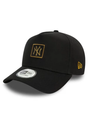 New Era Czapka z daszkiem Metallic Patch New York Yankees 9FORTY E-Frame 60580701 Czarny