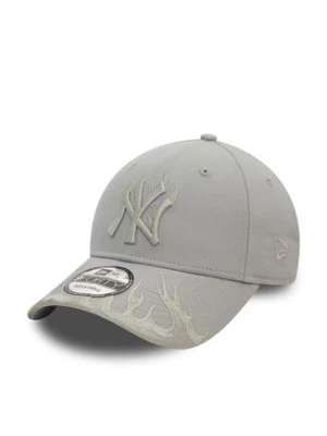 New Era Czapka z daszkiem Mlb Flame 9Forty 60565343 Szary