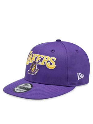 New Era Czapka z daszkiem Nba Patch 950 Lakers 60364261 Fioletowy