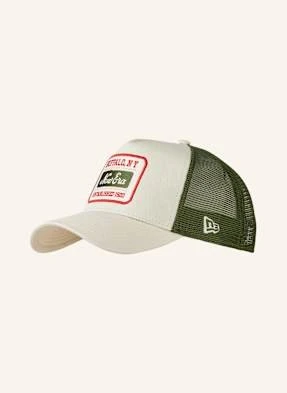 New Era Czapka Z Daszkiem Ne Patch Trucker beige