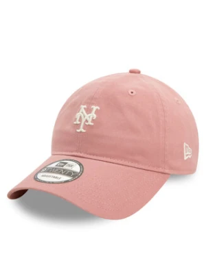 New Era Czapka z daszkiem New York Mets Mini Washed 9TWENTY 60595428 Różowy