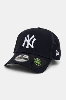 New Era czapka z daszkiem NEW YORK YANKEES kolor granatowy z aplikacją 60565226