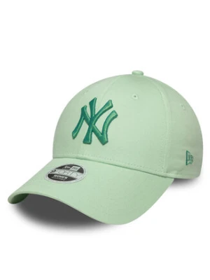 New Era Czapka z daszkiem New York Yankees Metallic 9FORTY 60667382 Zielony