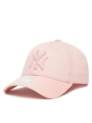 New Era Czapka z daszkiem New York Yankees MLB League Essential 9FORTY 60675519 Różowy