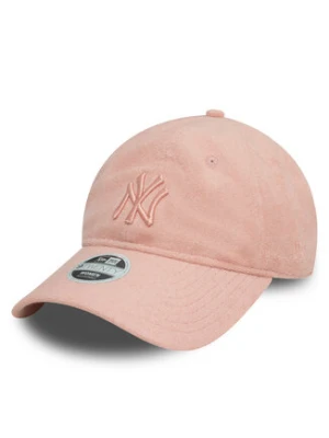 New Era Czapka z daszkiem New York Yankees Towelling 9Twenty 60595347 Różowy