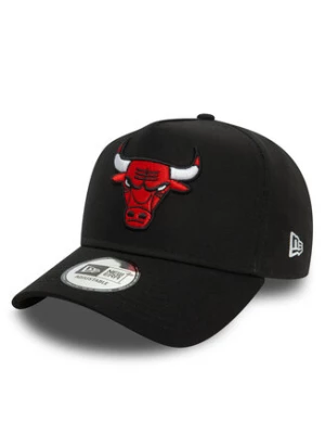 New Era Czapka z daszkiem Patch Chicago Bulls 9FORTY E-Frame 60580707 Czarny