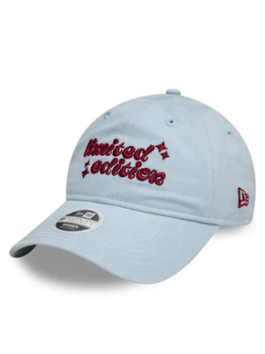 New Era Czapka z daszkiem Phrase 9Twenty 60595345 Błękitny