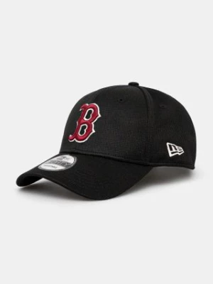 New Era czapka z daszkiem PIVOT KNIT 9FORTY® BOSTON RED SOX kolor czarny z aplikacją 60565472