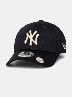 New Era czapka z daszkiem PIVOT KNIT 9FORTY® NEW YORK YANKEES kolor granatowy z aplikacją 60565461