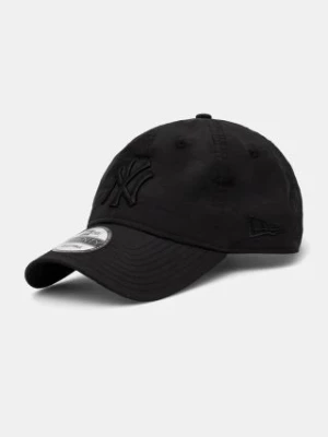 New Era czapka z daszkiem POLY 9TWENTY® NEW YORK YANKEES kolor czarny z aplikacją 60565549