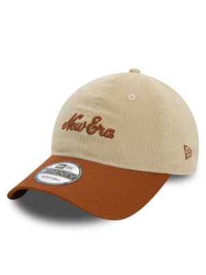 New Era Czapka z daszkiem Script Cord 9TWENTY 60580827 Beżowy