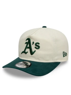 New Era Czapka z daszkiem Script Oakland Athletics Golfer 60595252 Biały