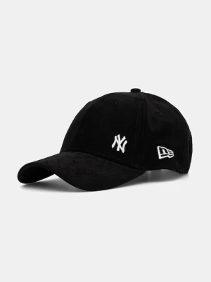 New Era czapka z daszkiem sztruksowa 0 kolor czarny 60691112