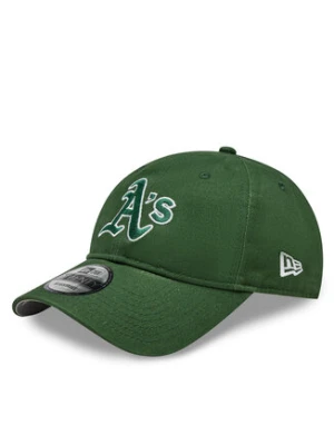 New Era Czapka z daszkiem Team Script 920 Athletics 60364224 Khaki