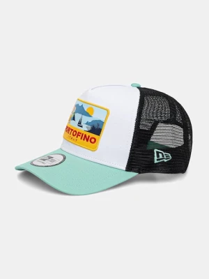 New Era czapka z daszkiem trucker NE LOCATION PATCH TRUCKER biały
