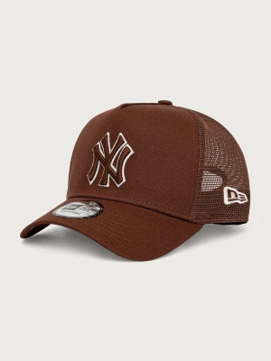 New Era czapka z daszkiem trucker OUTLINE EF TRUCKER brązowy