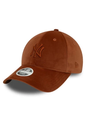 New Era Czapka z daszkiem Velour Midi New York Yankees 9FORTY 60580761 Brązowy