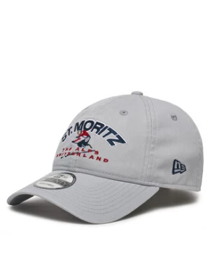 New Era Czapka z daszkiem Washed St. Moritz Ski 9TWENTY 60580868 Szary