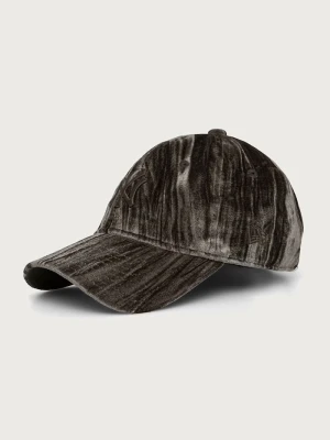 New Era czapka z daszkiem welurowa VELOUR 9TWENTY® zielony