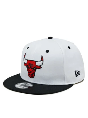 New Era Czapka z daszkiem White Crown Patch 950 Bulls 60364270 Biały