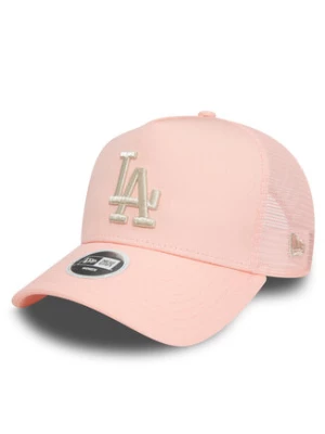 New Era Czapka z daszkiem Wmns Met Trucker La Dodgers 60503580 Różowy