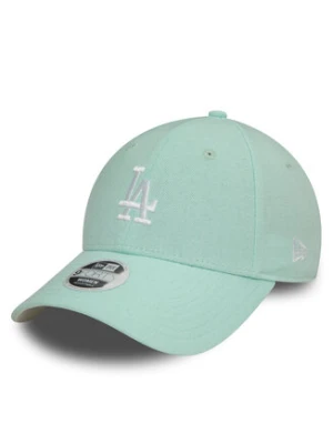 New Era Czapka z daszkiem Wmns Mlb Linen 940 La Dodgers 60503464 Zielony