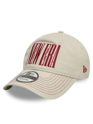New Era Czapka z daszkiem Wordmark 9TWENTY 60595444 Beżowy