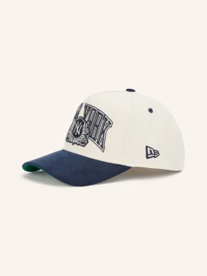 New Era Czapka Z Daszkiem Wordmark Suede E-Frame beige