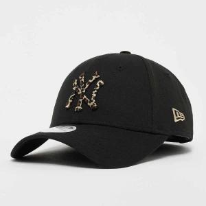 New Era FEMALE 9FORTY Leopard Infill York Yankees kobiety Czapki baseballowe czarny rozmiar Akcesoria