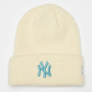 New Era Female Wide Cuff Beanie York Yankees uniseks Czapki beanie beż rozmiar Akcesoria