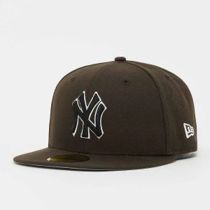 New Era GCP 59FIFTY Outline Logo MLB York Yankees uniseks Czapki brązowy rozmiar Akcesoria